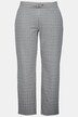 Pantaloni modello Sophie a quadri con taglio della gamba stretto e cintura elastica
