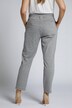 Pantaloni modello Sophie a quadri con taglio della gamba stretto e cintura elastica