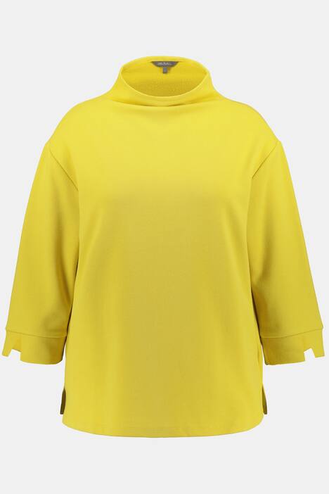 Fine Texture Stretch Sweatshirt