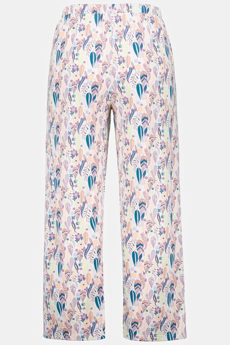 Pyjama, unisieppari, höyheniä, pyöreä pääntie, luomupuuvillaa
