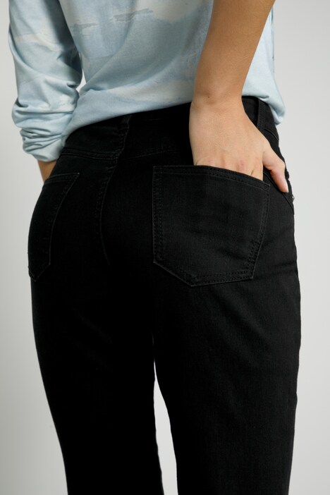 Jeans Tina, Ziersteinchen, gerade Passform, Biobaumwolle