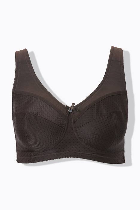 Kelly steun beha, structuur, zonder beugel, cup C - H
