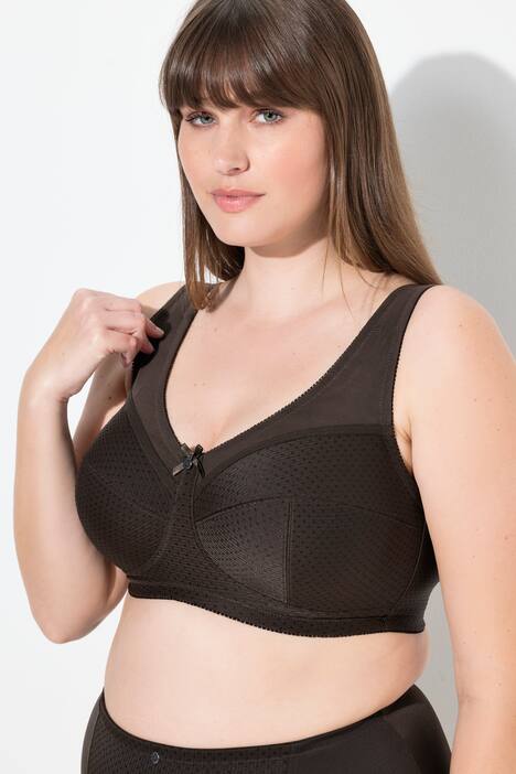 Kelly steun beha, structuur, zonder beugel, cup C - H