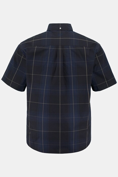 geruitmoverhemd, korte mouwen, buttondown kraag, modern fit
