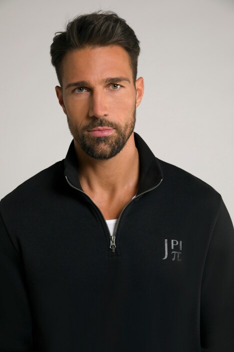 Le pull camionneur JAY-PI en molleton, col montant, zip