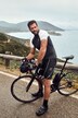 JAY-PI Fahrrad-Trikotjacke, Stehkragen, Halbarm