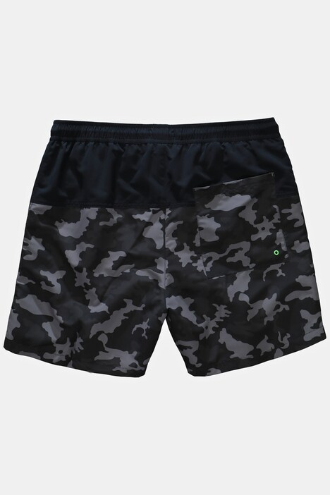 Short de bain JAY-PI, collection Beachwear, taille élastique et imprimé camouflage