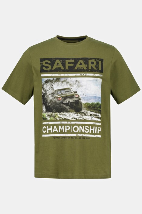 T-shirt, safari, korte mouwen