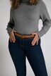 Ceinture en cuir véritable. Longueur jusqu'à 155 cm