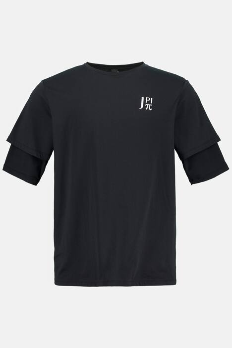 T-shirt technique JAY-PI, 2 en 1, manches courtes, QuickDry