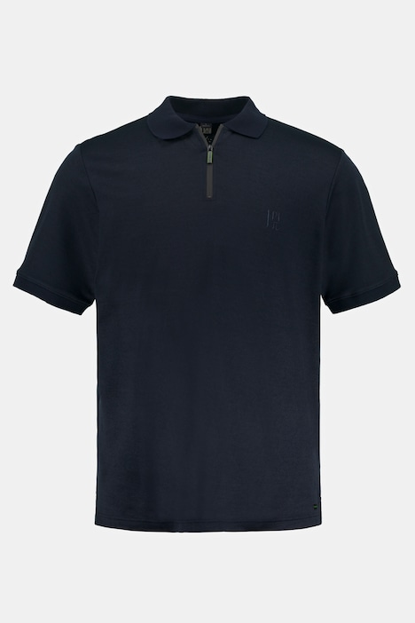 Polo técnico JAY-PI FLEXNAMIC®, QuickDry, cremallera, media manga