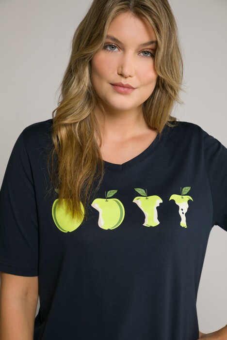 T-shirt, pomme d'amour, Classic, encolure arrondie, manches courtes