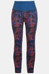 legging, bloemen, high waist, strepen opzij