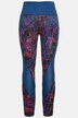legging, bloemen, high waist, strepen opzij