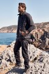Pantalon de cyclisme technique JAY-PI, taille élastique, tissu Softshell déperlant, coupe-vent et d'une grande élasticité
