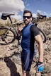 Pantaloni corti JAY-PI per ciclismo, capo top basic dal taglio aderente, con imbottitura confortevole in gel sulla seduta