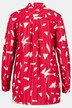 overhemdblouse, bedrukt, A-lijn, overhemdkraag, zakken, lange mouwen