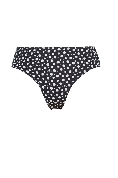 Bikiny kalhotky, puntíky, přední podšívka