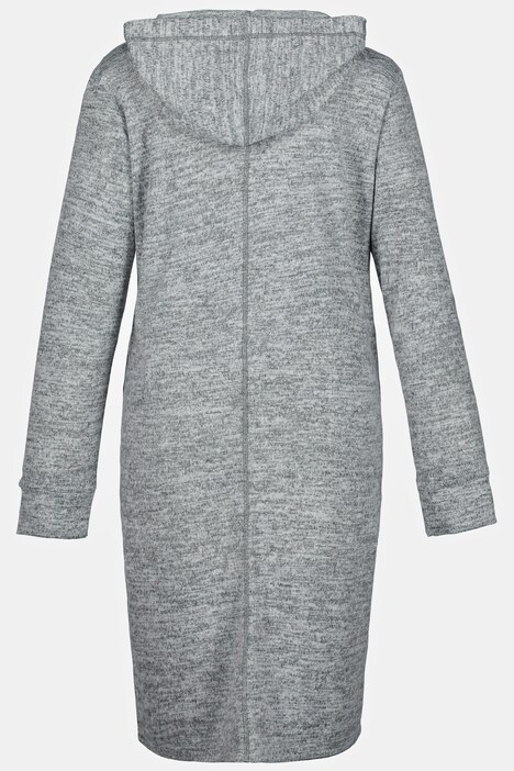 Sweatkleid, Kapuze, Langarm