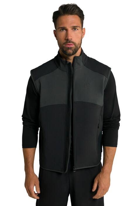 JAY-PI softshellová vesta, kolekce outdoor, plně funkční, stojáček, zip