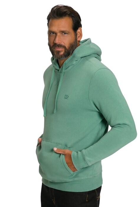 Mikina s kapucí, potisk, tepláková, do 8XL