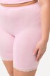 Pantaloncini in bambù con orli di pizzo