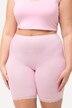 Pantaloncini in bambù con orli di pizzo