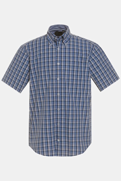 Hemd, Langarm, Buttondown-Kragen, Karo, Modern Fit, bis 8 XL