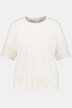 T-shirt, blonder, rund hals, korte ærmer, økologisk bomuld