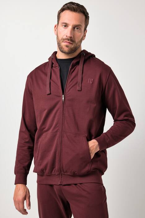 Tuta sportiva JP1880 con giacca con cappuccio e pantaloni, fino alla tg. 8XL