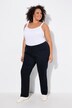 Pantalon stretch Basic, modèle Mony coupe carotte, couleur résistante