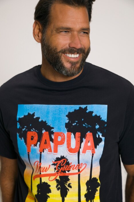 T-Shirt, Halbarm, Rundhals, Fotoprint