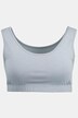 Bustier di cotone biologico a puntini con spalline regolabili
