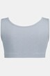 Bustier di cotone biologico a puntini con spalline regolabili