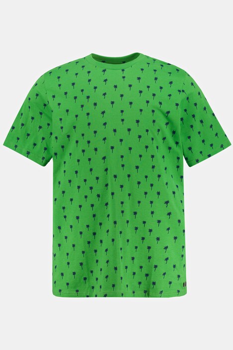 Pyjamas top, hjemmetøj, halværmer, palme print