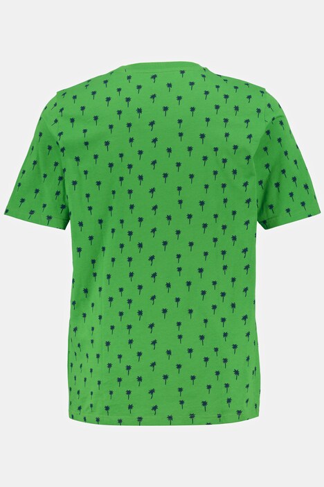 Pyjamas top, hjemmetøj, halværmer, palme print