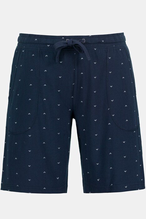 Pigiama corto con maglia stampata e pantaloncini, disponibile fino alla tg. 7XL
