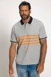 Poloshirt, Halbarm, Ringel, Piqué