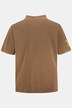 Polo, media manga, piqué, insignias, hasta 8 XL