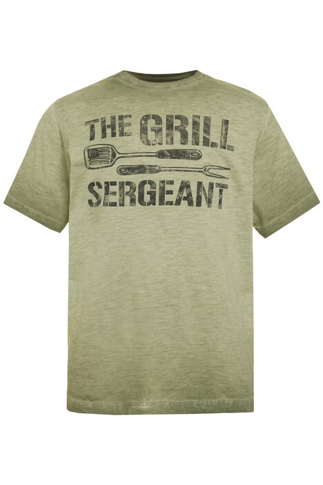 Tričko, Grill Sergeant, barvené, krátké rukávy, do 8XL