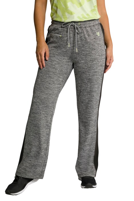 Funkční jogging kalhoty, QuickDry, elastické, pruhy