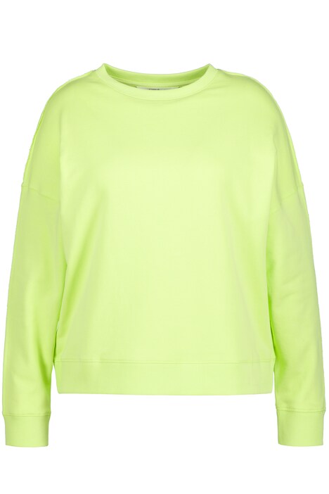 Neonová mikina, oversize, kulatý výstřih, dlouhé rukávy