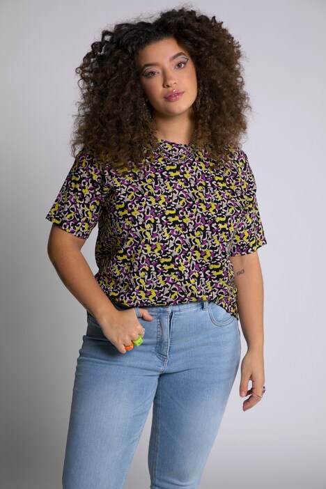 T-Shirts, 2er-Pack, oversized, Rundhals, Halbarm