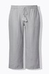 Pantalon 7/8 en lin, naturellement respirant. Taille élastique