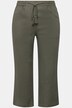 7/8-linnen broek, elastische tailleband, natuurlijk koel