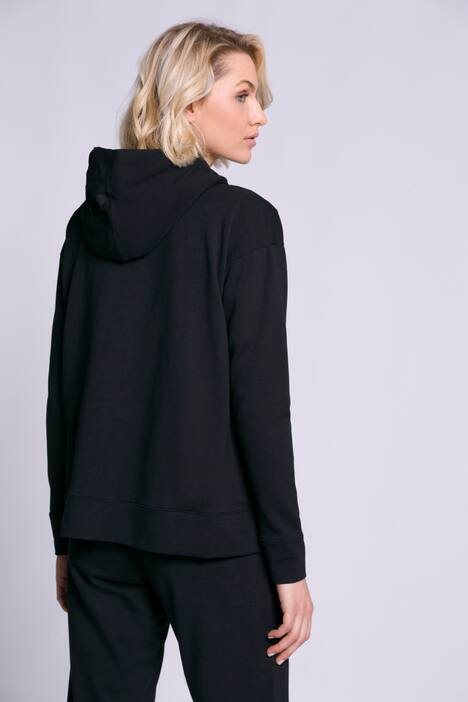 Sweatjacke, Identity, Boxy-Form, Kapuze, Modalmix