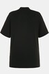 Polo de punto, estructura, cuello de polo, manga al codo