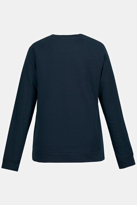 Sweater, extraweich, Rundhals, Raglan-Langarm