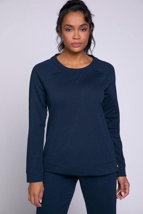 Sweater, extraweich, Rundhals, Raglan-Langarm