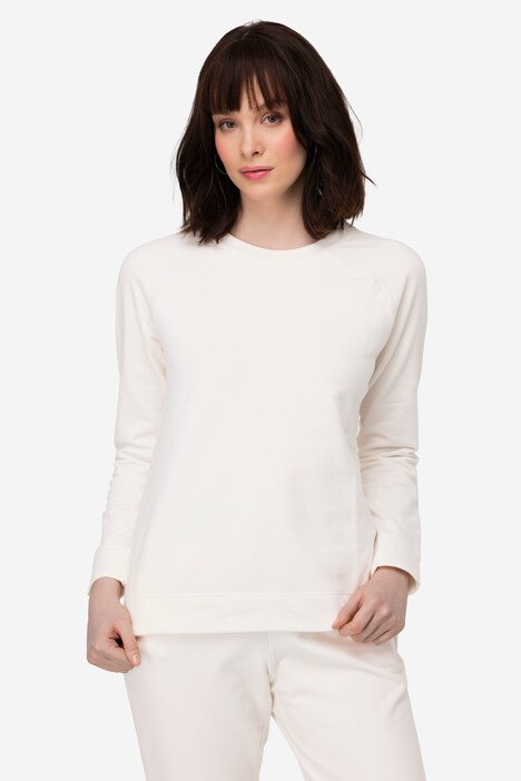 Sweater, extraweich, Rundhals, Raglan-Langarm